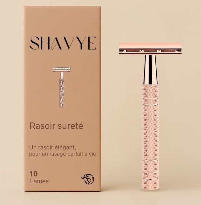 Rasoir sureté 10 lames offerte